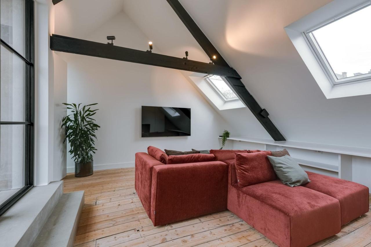 Beautiful Luxurious Mansion With Several Terraces Kortrijk Exterior foto